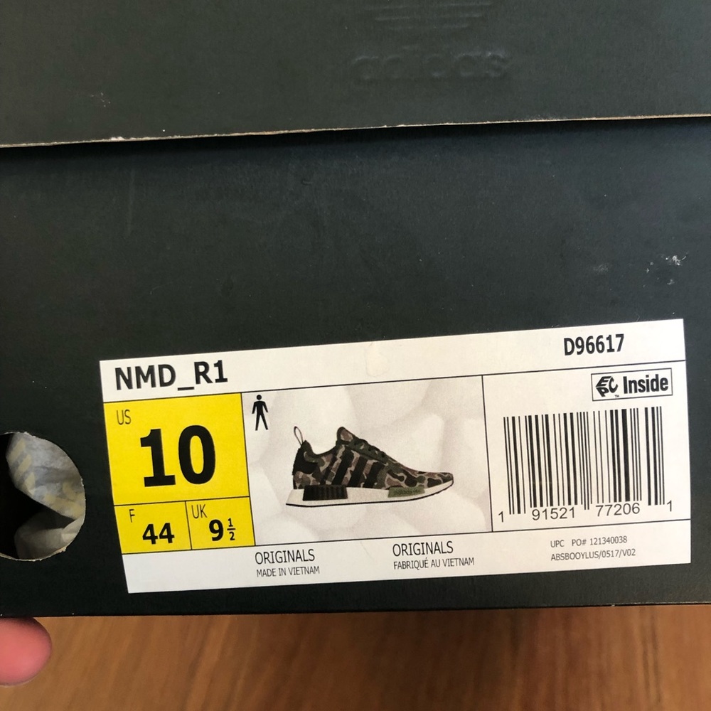 NMD _R1 adidas camo army print men’s size 10 - Picture 8 of 8